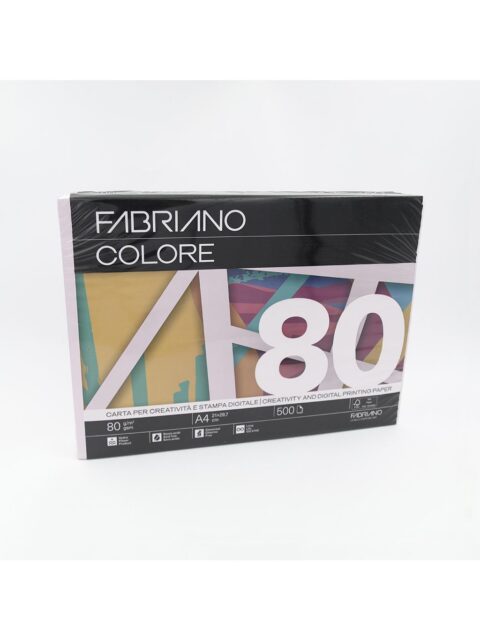 Papir Fabriano Colore A4/80g lavanda 500L 74821297 soft