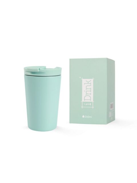 Šalica iTotal putna 260ml Green mint ID0238