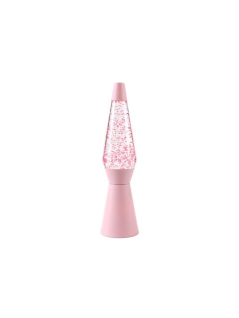 Lava lampa iTotal Monocolor Pink Glitter XL2983