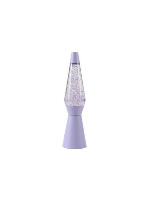 Lava lampa iTotal Monocolor Purple Glitter XL2985