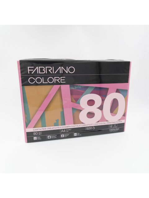 Papir Fabriano Colore A4/80g fucsia 500L 76021297 bright