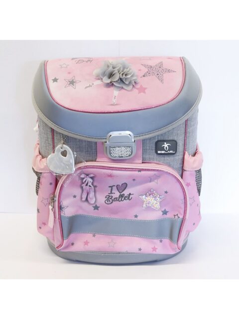 Outlet artikl- B grade torba školska Belmil mini-fit ballet light pink 405-33/AG/PC-6 AK_BEL