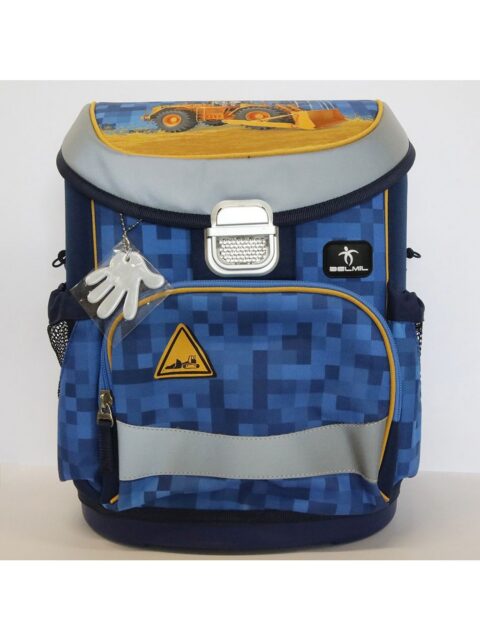 Outlet artikl- B grade torba školska Belmil mini-fit bulldozer 405-33/AG/PC-18 AK_BEL