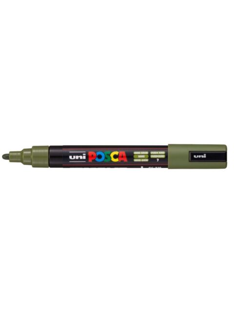 Marker Uni Posca pc-5m maslinasto zeleni