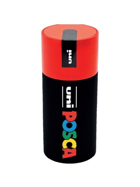 Uni gift set Posca 13 kom u metalnoj tubi 01R (3M/ 5M/ 5BR)