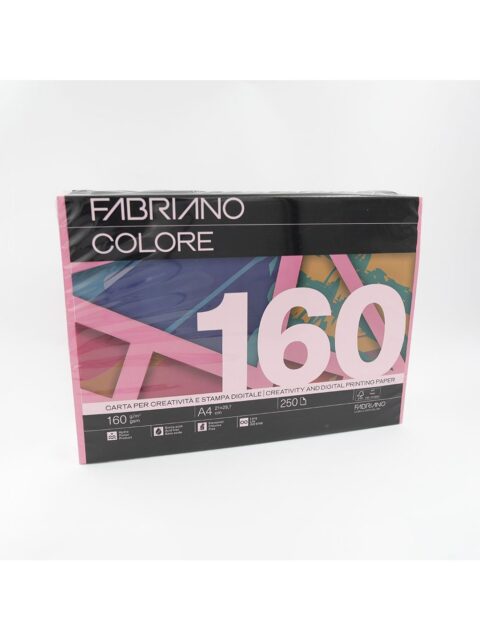Papir Fabriano Colore A4/160g fucsia 250L 76016021 bright