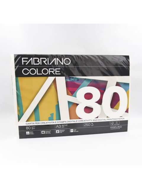Papir Fabriano Colore A3/80g avorio 250L 76329742 soft