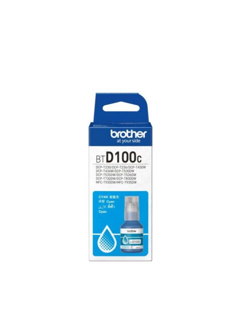 Tinta Brother BTD100C cyan 5k
