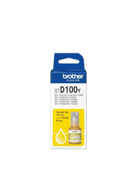 Tinta Brother BTD100Y yellow 5k