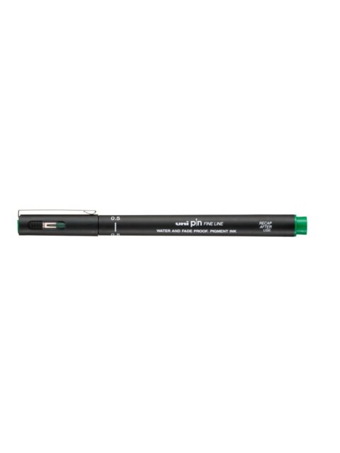 Marker Uni PIN05-200(S) zeleni