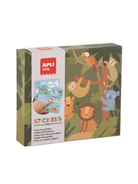 Igra Apli sa samoljepljivim oblicima Safari 20076