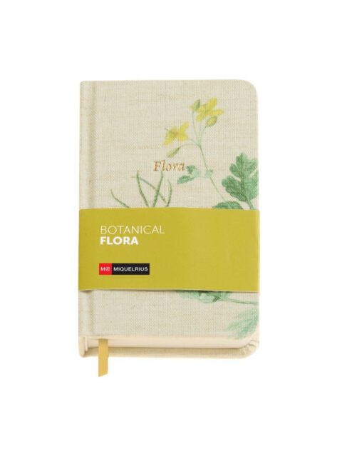 Dnevnik Miquelrius 90x140 mm Botanical Flora 96L 80g/m2 Mediterranean čista MR8319