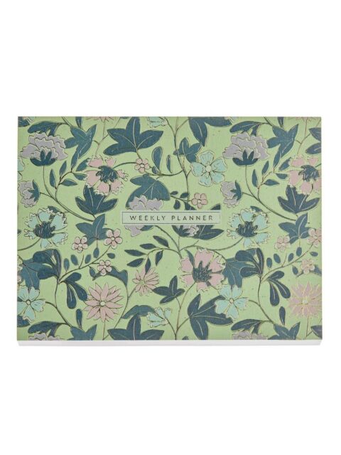 Planer tjedni Miquelrius Golden Jazmine 240x180 mm Cvjetni zeleni MR7779