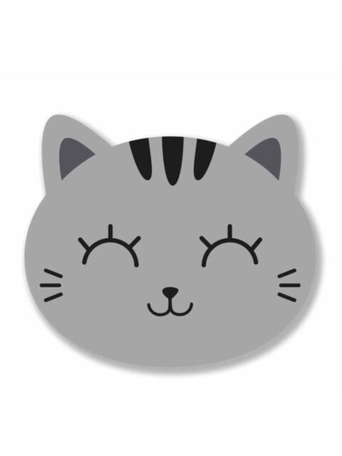 Podmjestak za miš iTotal 3D u obliku Cat siva XL2552M