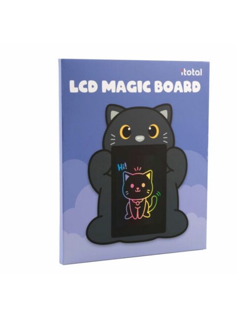 Čarobna ploča iTotal LCD Cat crna XL3170