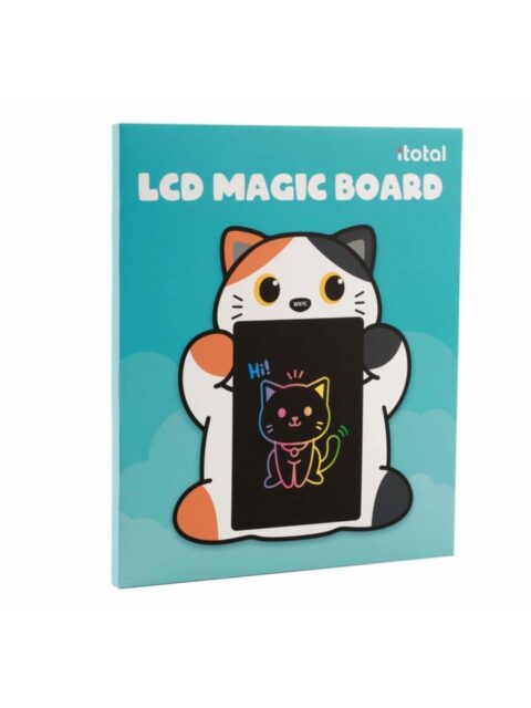 Čarobna ploča iTotal LCD Cat narančasta XL3171