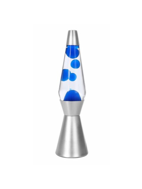 Lava lampa iTotal transparentna i plava XL1784