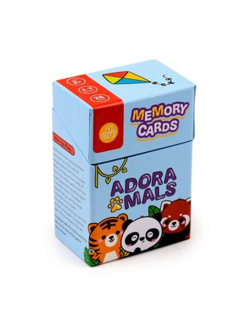 Set kartica za igru memorije Puckator Adoramals Wild Kids GAME03