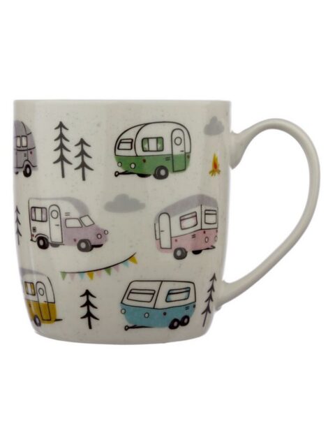 Porculanska šalica Puckator Wildwood Caravan 300 ml MUG356