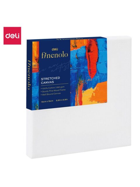Rastegnuto slikarsko platno Deli Finenolo 15x15cm EC279-1
