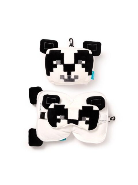 Putni jastuk i maska za oči Puckator Relaxeazzz Minecraft Panda CUSH432