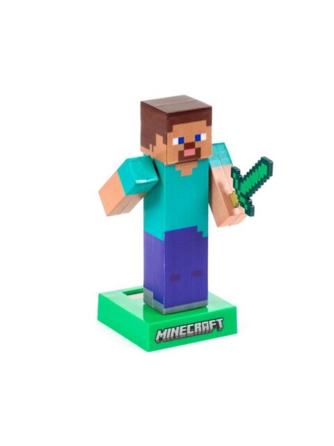 Figurica Puckator Minecraft Steve Solar Pal FF139