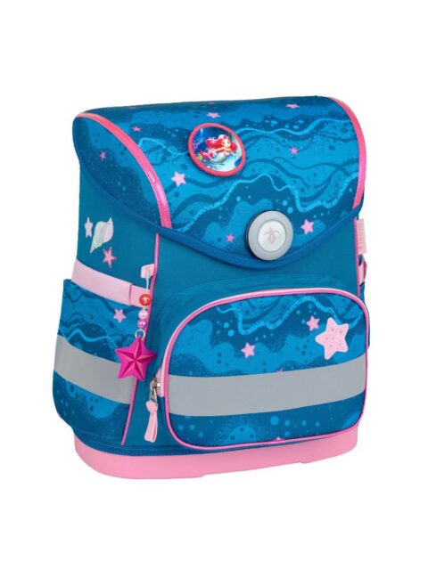 Torba školska Belmil compact with patches mermaid 405-41/AG/B/3
