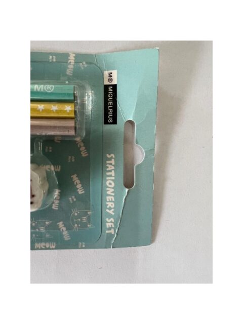 Outlet artikl - B grade Set Miquelrius olovaka grafitnih i gumica Cat rules 6/1 MR11140