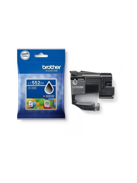 Tinta Brother LC552BK black 550 str.