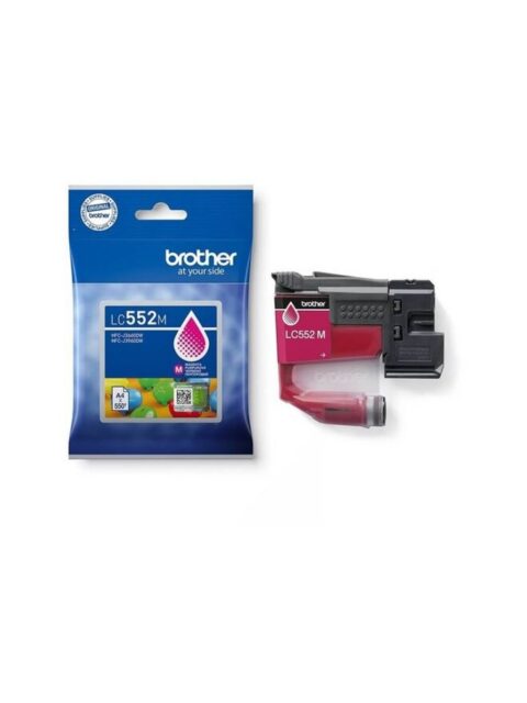 Tinta Brother LC552M magenta 550 str.