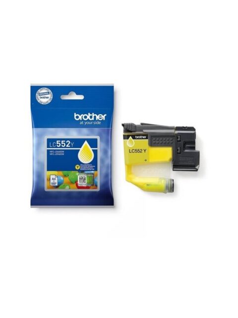 Tinta Brother LC552Y yellow 550 str.