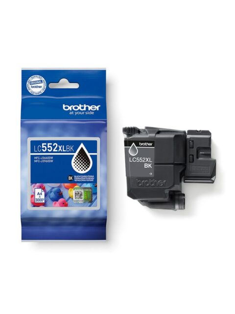 Tinta Brother LC552XLBK black 3k