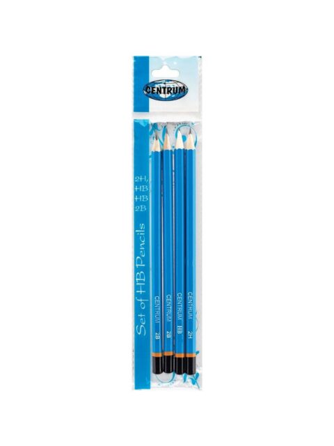 Set olovaka grafitnih Centrum 2H 2B 2HB 4/1 80489