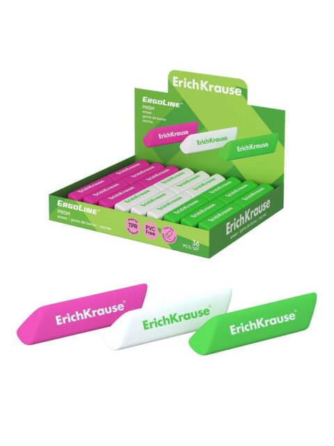 Gumica ErichKrause Ergoline Prism sortirano 36/1