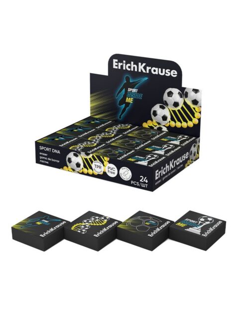 Gumica ErichKrause Sport DNA sortirano 24/1