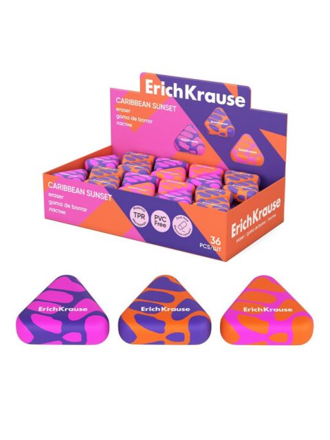 Gumica ErichKrause Caribbien sunset sortirano 36/1