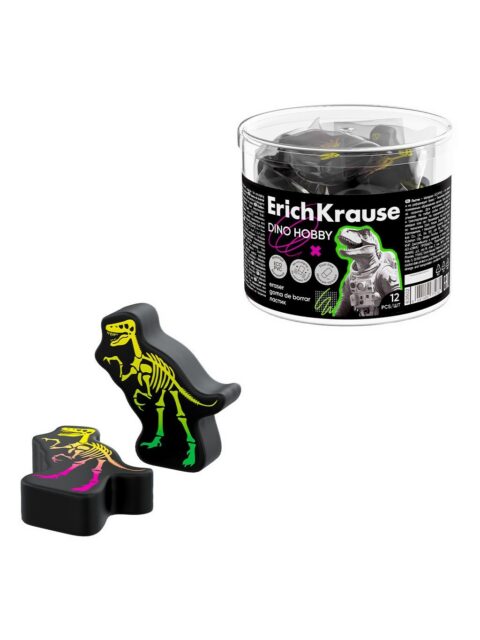 Gumica ErichKrause Dino Hobby sortirano 12/1