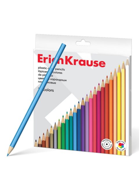 Drvene bojice ErichKrause šesterokutne 24/1