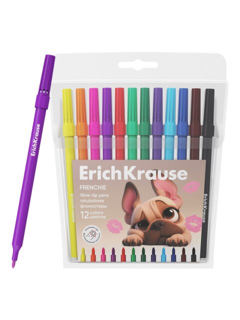 Flomaster ErichKrause Frenchie 12 boja 12/1
