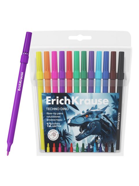 Flomaster ErichKrause Techno 12 boja 12/1