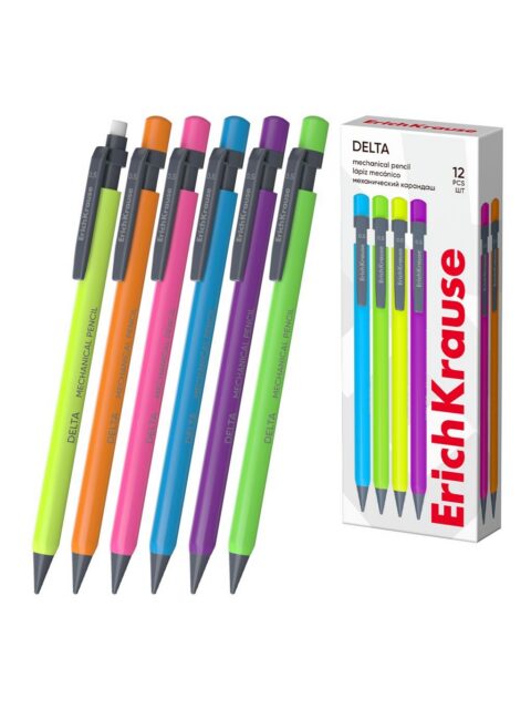 Tehnička olovka ErichKrause Delta (0.5) HB sortirano 12/1