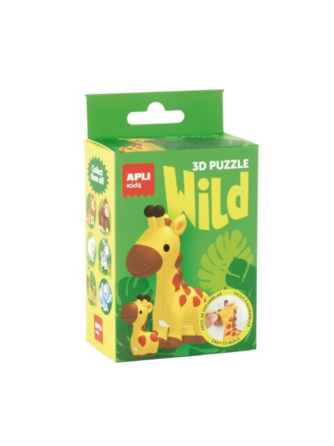Puzzle 3D Apli Wild Žirafa 20023