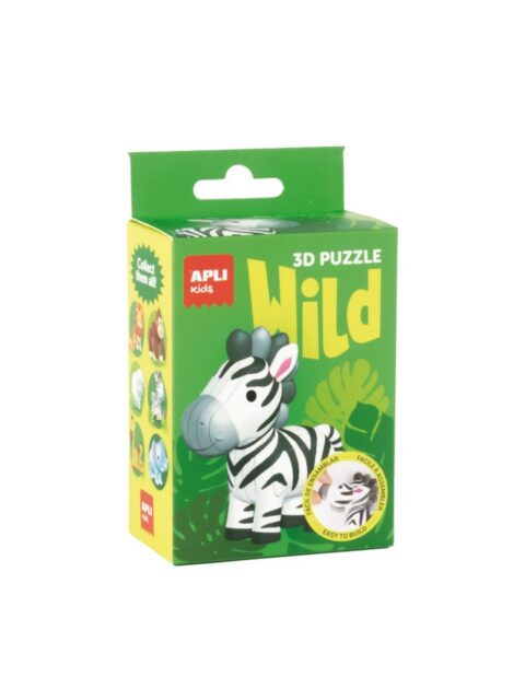 Puzzle 3D Apli Wild Zebra 20024