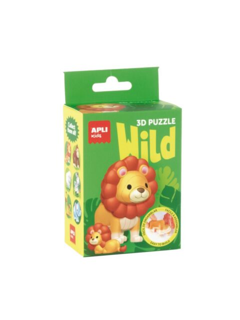 Puzzle 3D Apli Wild Lav 20028
