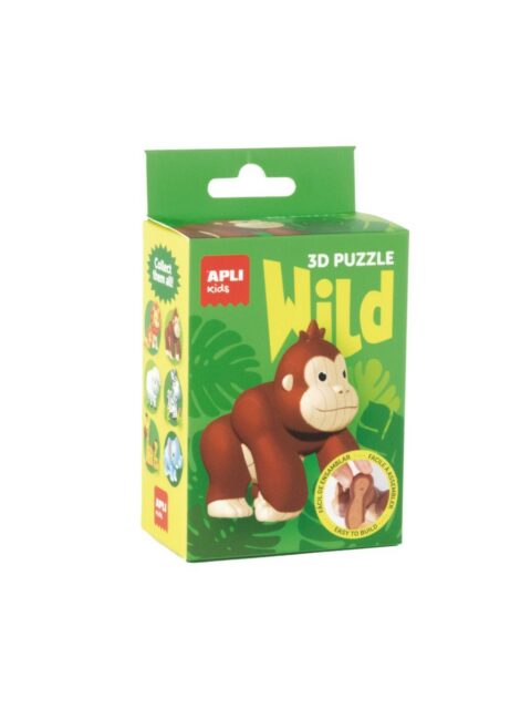 Puzzle 3D Apli Wild Gorila 20029