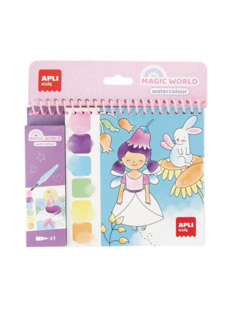 Bojanka Apli Magic World vodene boje 20574
