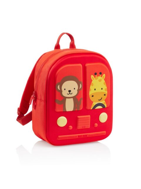 Ruksak mini Miquelrius 1 odjeljak Bus Stop crveni 10L MR19390