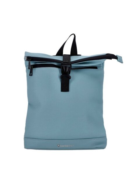 Ruksak Swiss Only s preklopnim (roll-top) zatvaranjem 27x9x35cm 9L nebesko plavi SO-122-SBLUE