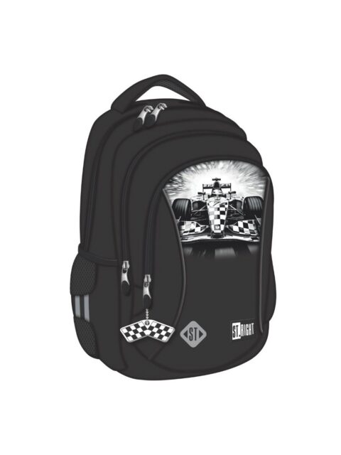 Ruksak školski St.Right Final Lap s pretincem za prijenosno računalo 17"