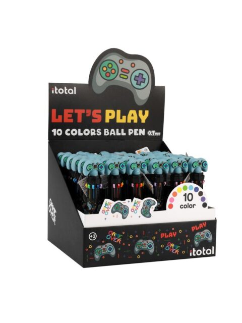 Kemijska olovka iTotal Let's play 10 boja 36/1 XL2370E